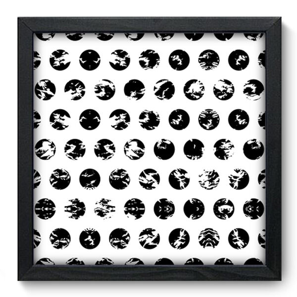 Quadro Decorativo - Grunge - 33cm X 33cm - 075qdap