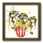 Quadro Decorativo - Guaxinim - 33cm X 33cm - 026qdhm