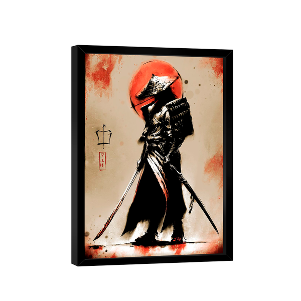 Quadro Decorativo Guerreiro Oriental