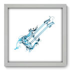 Quadro Decorativo - Guitarra - 33cm X 33cm - 077qdgb