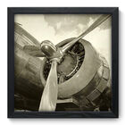 Quadro Decorativo - Hélice - 33cm X 33cm - 002qndbp