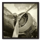 Quadro Decorativo - Hélice - 70cm X 70cm - 002qnddp