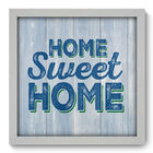 Quadro Decorativo - Home Sweet Home - 33cm X 33cm - 084qdrb