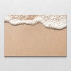 Quadro Decorativo Horizontal Beira Mar Moderno Sem Moldura E