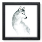 Quadro Decorativo - Husky - 33cm X 33cm - 183qdsp