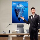 Quadro Decorativo Iceberg Do Sucesso