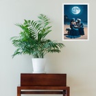 Quadro Decorativo Iemanjá E Ogum 45x34cm Moldura Preta