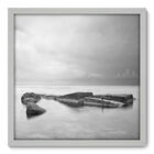 Quadro Decorativo - Ilha - 50cm X 50cm - 026qnpcb