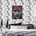 Quadro Decorativo Ilustração Coringa No Sofá 45x34cm A3 (45 X