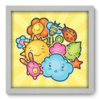 Quadro Decorativo - Infantil - 33cm X 33cm - 136qdib