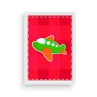 Quadro Decorativo Infantil Aviaozinho