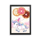 Quadro Decorativo Infantil Baby Unicorn