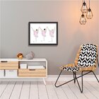 Quadro Decorativo Infantil Bailarinas Em Arabesque