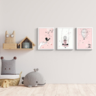 Quadro Decorativo Infantil Bebê Moldura E Vidro Quarto De Men