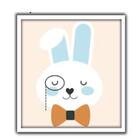 Quadro Decorativo Infantil Coelho Coelhinho Para Quarto Bebe