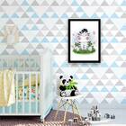 Quadro Decorativo Infantil Estilo Aquarela Zebrinha 45x34cm A