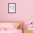 Quadro Decorativo Infantil Oração Santo Anjo