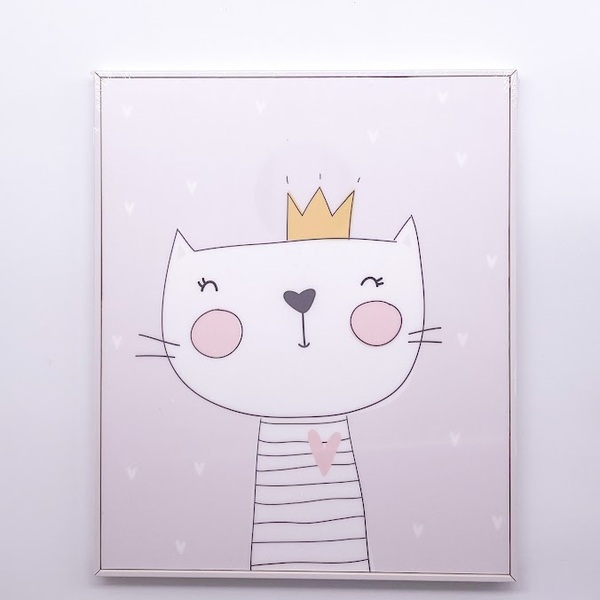 Quadro Decorativo Infantil Ou Ambiente Premium Emoldurado 25x