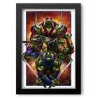 Quadro Decorativo Infantil Tartaruga Ninja 03  30x45cm