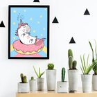 Quadro Decorativo Infantil Unicorn Cute
