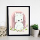 Quadro Decorativo Infantil Urso Baby