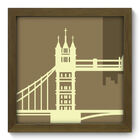 Quadro Decorativo - Inglaterra - 22cm X 22cm - 100qdmm