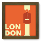 Quadro Decorativo - Inglaterra - 22cm X 22cm - 101qdmm