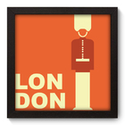 Quadro Decorativo - Inglaterra - 22cm X 22cm - 101qdmp