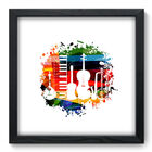 Quadro Decorativo - Instrumentos Musicais - 33cm X 33cm - 089