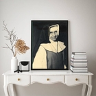 Quadro Decorativo Irmã Dulce 45x34cm - Com Vidro Moldura:made