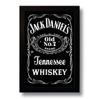 Quadro Decorativo Jack Daniels Vintage  33x43 cm