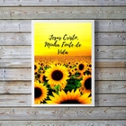 Quadro Decorativo Jesus Cristo Minha Fonte de vida 33x24cm Mo