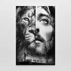 Quadro Decorativo Jesus Cristo O Leão De Judá 1 Tela