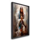 Quadro Decorativo Jesus Em Oração 1 Tela 60x90cm Para Decorar