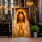 Quadro Decorativo Jesus Orando