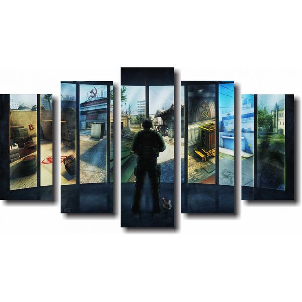 Quadro Decorativo Jogo Counter-strike Global Offensive