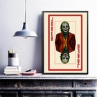 Quadro Decorativo Joker- Baralho 24x18cm - Com Vidro Moldura: