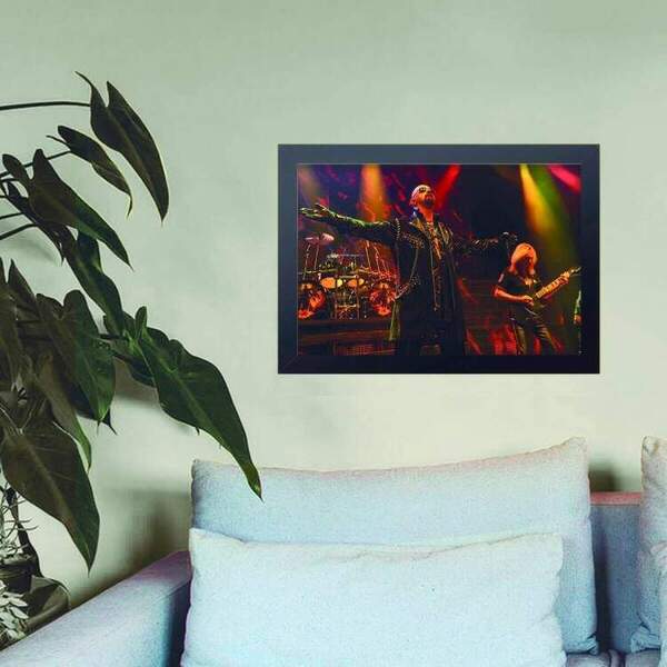 Quadro Decorativo Judas Priest 02  20x30cm