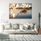 Quadro Decorativo Juncos No Lago Ao Amanhecer Sem Moldura E S