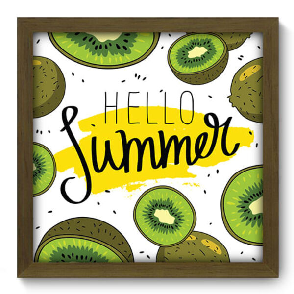 Quadro Decorativo - Kiwi - 33cm X 33cm - 308qdcm