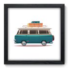 Quadro Decorativo - Kombi - 33cm X 33cm - 197qddp