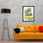 Quadro Decorativo Kombi Com Pranchas De Surf 45x34cm A3 (45 X