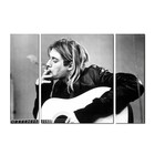 Quadro Decorativo Kurt Cobain Nirvana Rock