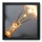 Quadro Decorativo - Lâmpada - 33cm X 33cm - 253qddp