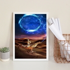 Quadro Decorativo Lâmpada Mágica- Arquétipo 33x24cm - Com Vid