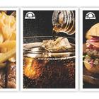 Quadro Decorativo Lanchonete Personalizado Moldura