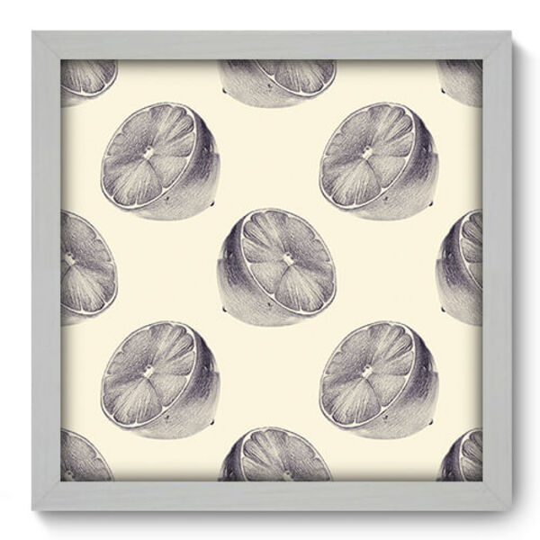 Quadro Decorativo - Laranja - 33cm X 33cm - 259qdcb