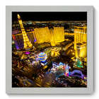 Quadro Decorativo - Las Vegas - 22cm X 22cm - 042qnmab