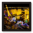 Quadro Decorativo - Las Vegas - 22cm X 22cm - 042qnmap