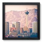 Quadro Decorativo - Las Vegas Vintage - 33cm X 33cm - 185qdmp